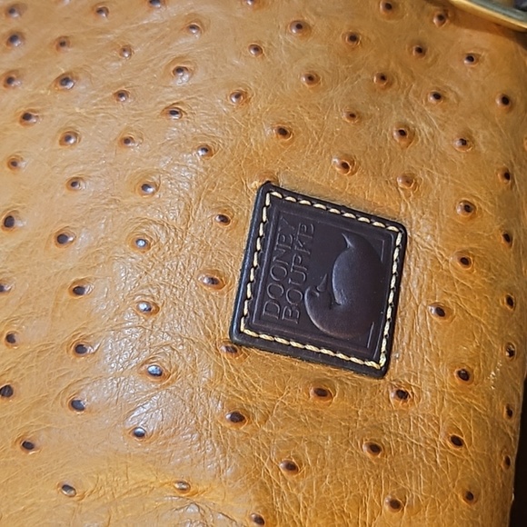 Dooney & Bourke Ostrich Satchel - Picture 2 of 9